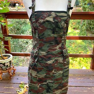 LIP SERVICE camouflage dress